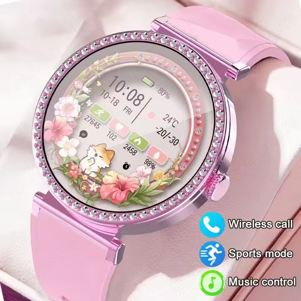 Watches Ladies Smartwatch - Smartwatch Luxe Mode Dames Fysiologische Herinnering