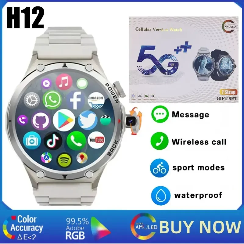 Smartwatch Watches Price - H12 4G LTE Android Smartwatch, 1,6