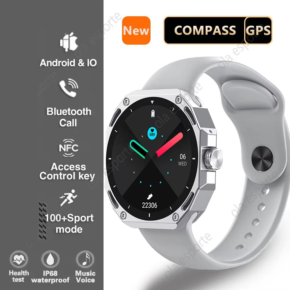 Smartwatch Watches For Women With Gps - Smart Horloge Mannen Vrouwen 1.52 