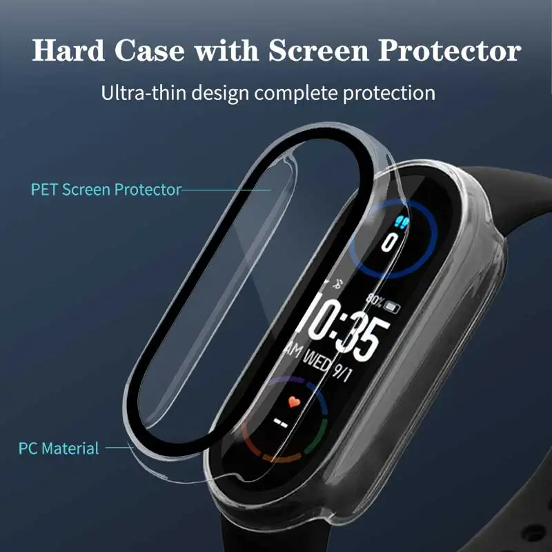 Gehard glas + PC-behuizing voo - Smartwatch Watches For Girls recensie en prijs
