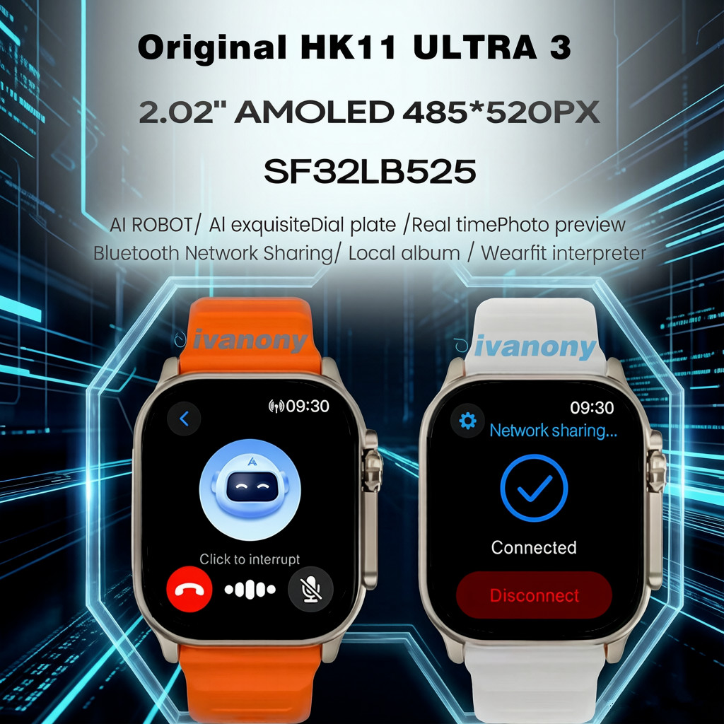 Nieuwe Smartwatch HK11 Ultra 3 - Smartwatch Watches Price recensie en prijs