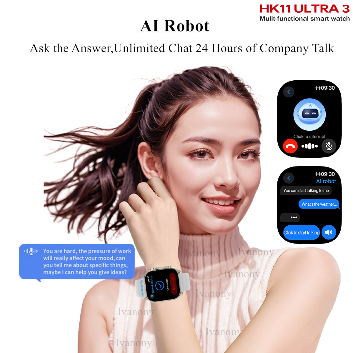 Nieuwe Smartwatch HK11 Ultra 3 - Smartwatch Watches Price recensie en prijs