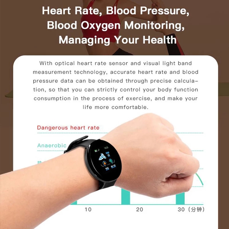 Kids Smart Digitale Horloge Bl - Smartwatch Watches For Girls recensie en prijs