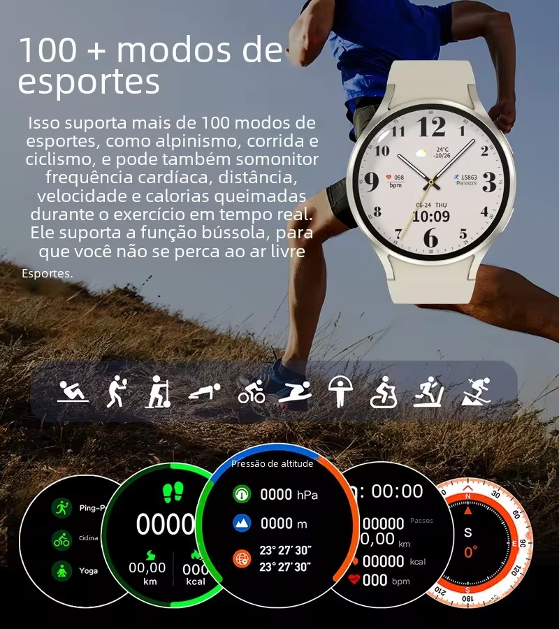 Nieuwe Watch 6 GPS Track Smart - Smartwatch Watches For Women With Gps recensie en prijs