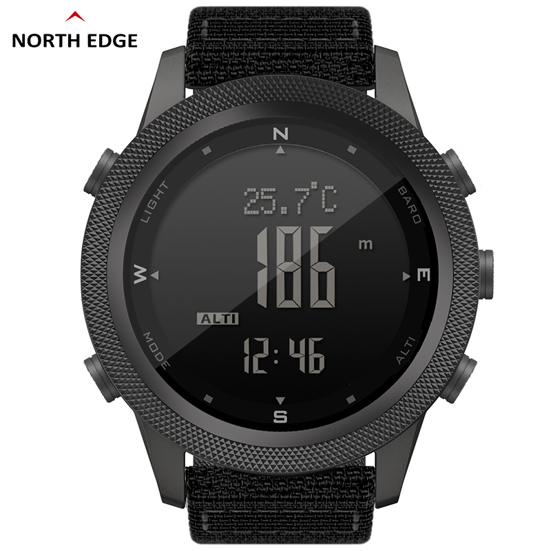 North Edge Apache-46 Heren Dig - Altimeter Compass Watch recensie en prijs