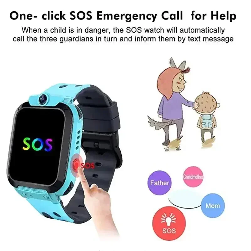 Lenovo Nieuwe Smartwatch SOS A - Smartwatch Watches For Kids With Gps recensie en prijs
