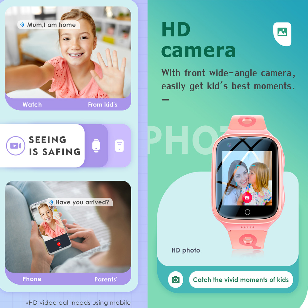 4G Smartwatch voor kinderen me - Smartwatch Watches For Kids With Gps recensie en prijs