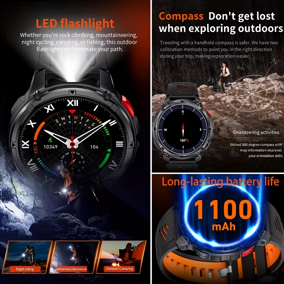 Nieuwe T-REX3 Ultra 1100mAh Ba - Altimeter Compass Watch recensie en prijs
