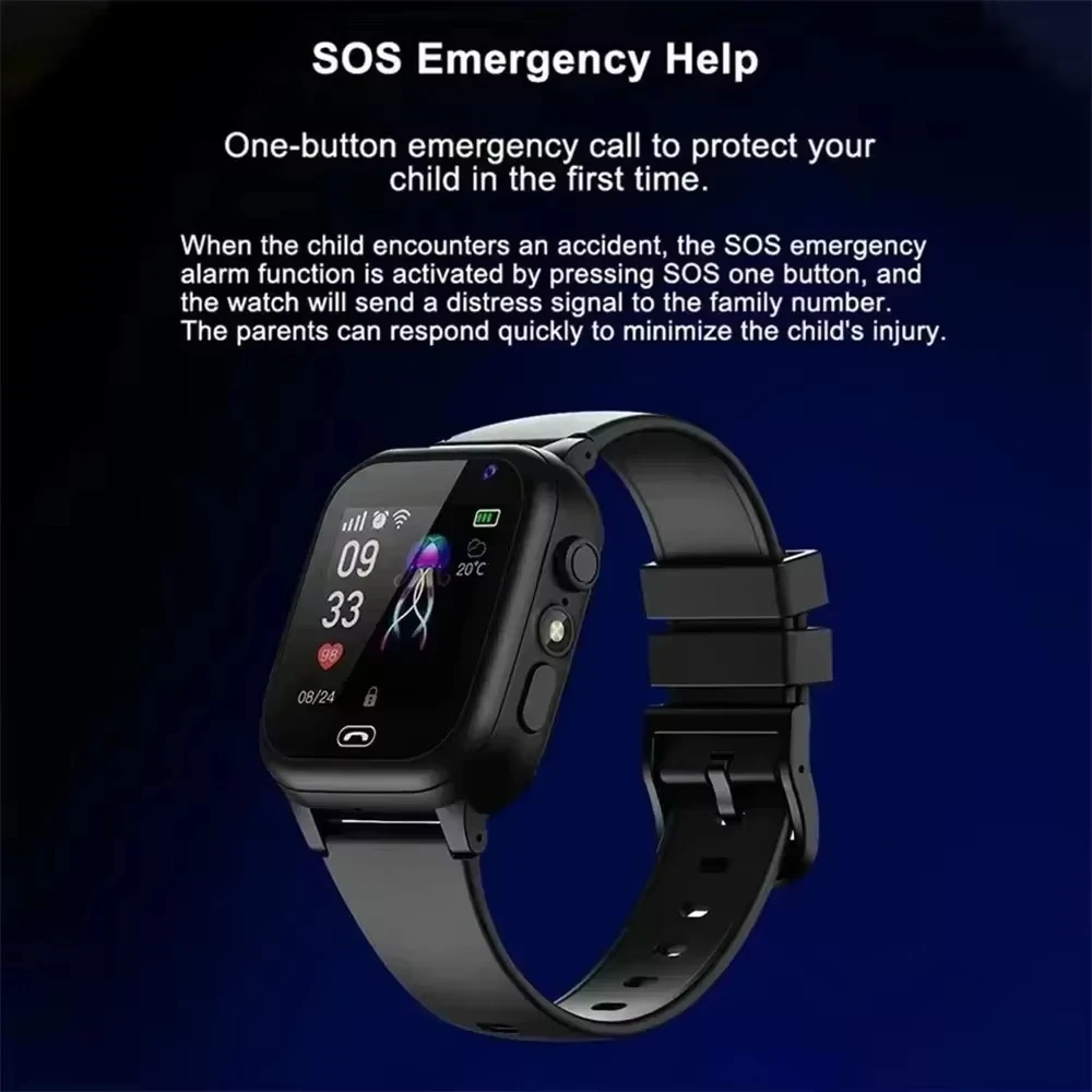 Lenovo 2026 Nieuwe 4G GPS Wate - Smartwatch Watches For Kids With Gps recensie en prijs